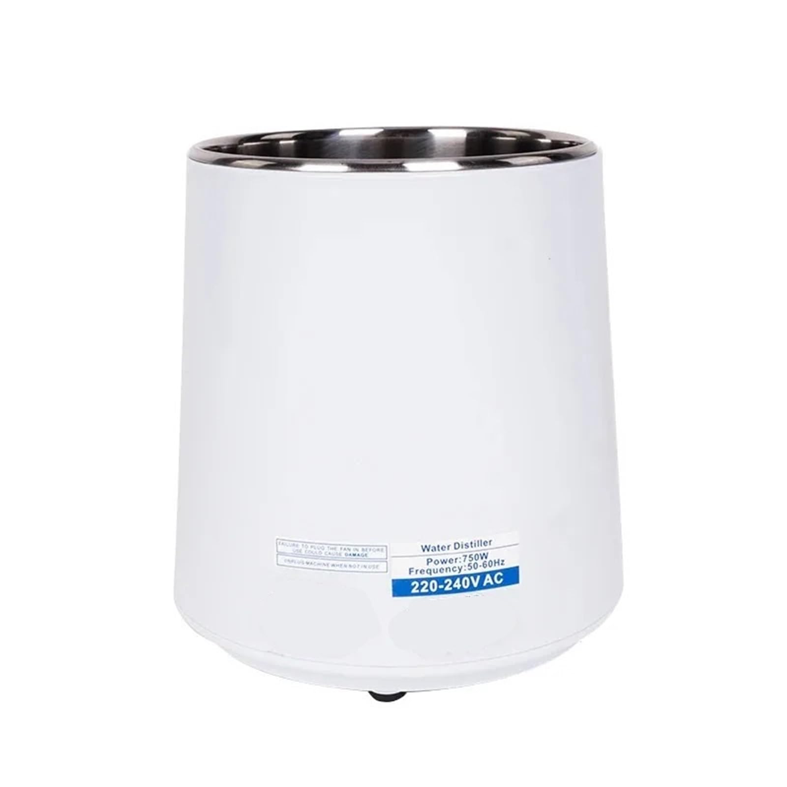 máquina destiladora de agua, Destilador De Acero Inoxidable 4L 750W Temperatura Ajustable Control Digital Destilación Purificador Agua Filtro