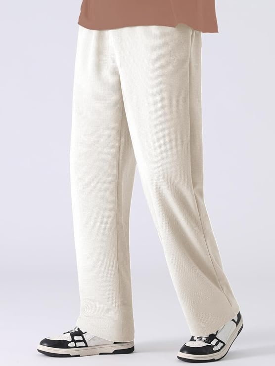 Image of GRECIILOOKS Men's Loose Mid Rise Regular | Sports Stylish Track Pant | Trouser (Available in Plus Size)