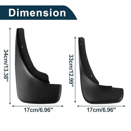 Image of Mud Flaps Splash Guards for Volkswagen Bora 1998-2005 W /Mount Accessories Mud Guards Front and Rear 1 Set