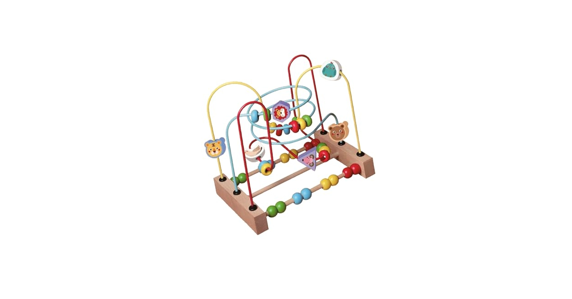 Amazon | Sironoa ビーズコースター 知育玩具 ルーピング 2歳 3