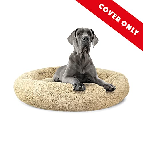 The Dog’s Bed Sound Sleep Donut Dog Bed Spare Cover, XXL Dog Biscuit