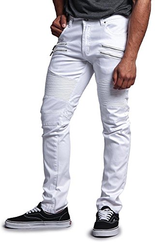 G-Style USA Men's Classic Biker Jeans2