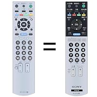 Amazon | テレビリモコン RM-JD005 ソニー互換リモコン KDL-46V2000