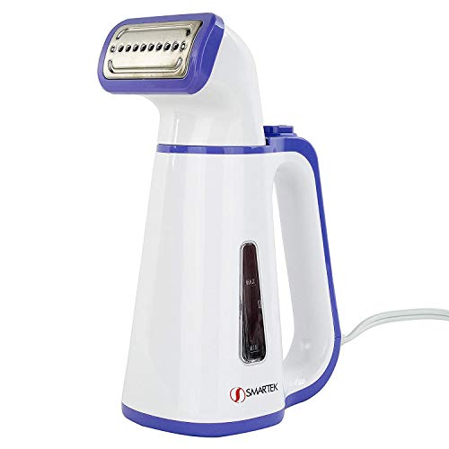 Smartek Handheld Steamer for Clothes Portable Garment Steamer | Pump Travel Steamer for Clothes | White & Purple Smartek Handheld Steamer for Clothes Portable Garment Steamer | Pump Travel Steamer for Clothes | White & Purple