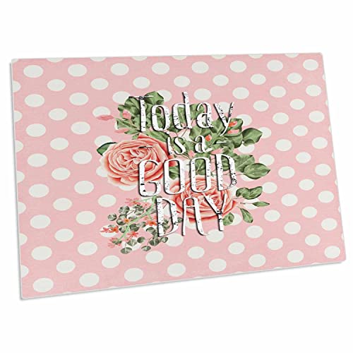 3dRose Desk Pad con diseño floral vintage 23x16"