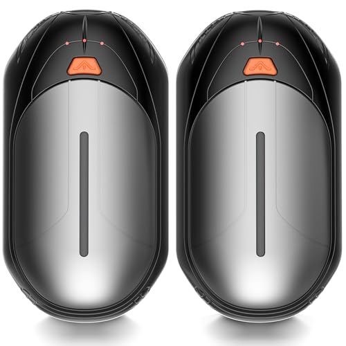 Calientamanos 2 Pack 6000mAh Calentador Portátil, Regalo para Mujeres, Hombres, Calentador de Manos Reutilizable, 20Hrs de Calor Seguro, Camping, Equipo de Caza