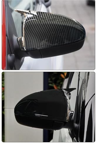 Cache rétroviseur Smart Fortwo W451 carbone pour rénovation auto - 4