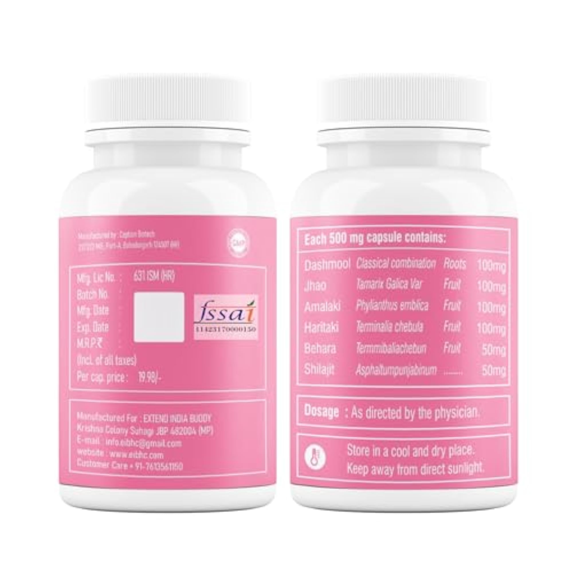 Regain Ayurvedic Tablets - Natural Health Supplement, 30 Capsules