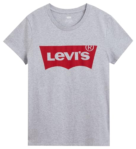 Levi's Women's The Perfect Tee T-Shirt, Large Batwing Logo