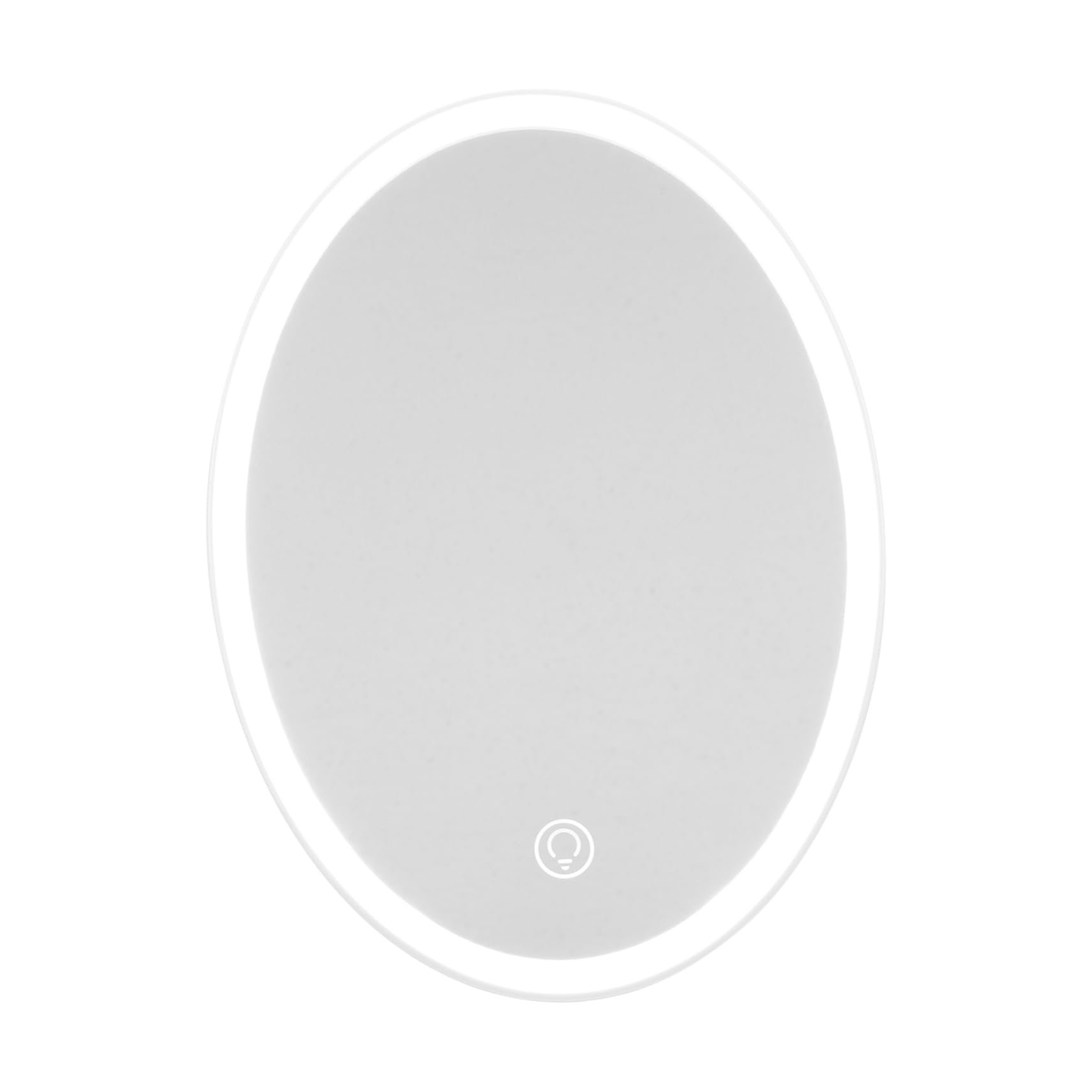 Housoutil Led Lighted Makeup Mirror Large Illuminated Vanity Mirror Led Cosmetic Mirror with Mirror Front Light for Women
