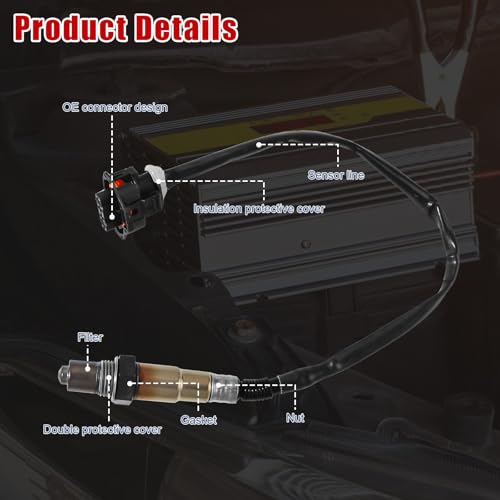 Sensor de oxígeno para Chevrolet Cruze, Sonic y Trax 1.4L miniatura 2