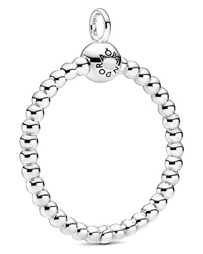 Preisvergleich Produktbild Pandora Mittelgroßer Metallperlen O Kettenanhänger Sterlingsilber
