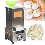 ASerZenith Pelador De Ajos De Acero Inoxidable, Pelador De Ajos Eléctrico Comercial, Herramienta para Pelar Dientes De Ajo, para Restaurantes, Barbacoas, Cantinas Y Hoteles.