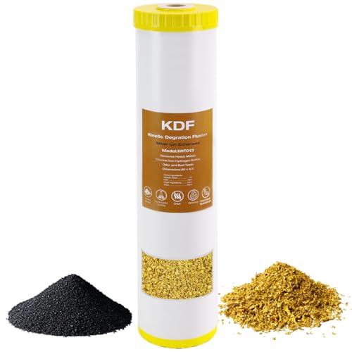 H&G Lifestyles KDF Water Filter Cartridge Replacement for 20 x 4.5 Filter