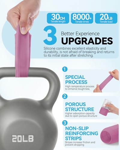 Paquet de 16 cache-bouteilles en silicone, essentiel de voyage pour femmes et hommes – Image 4