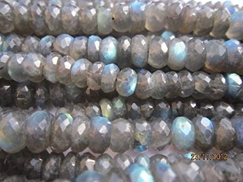 Perles labradorite de 9mm pour composer vos bracelets d'été bohème chic