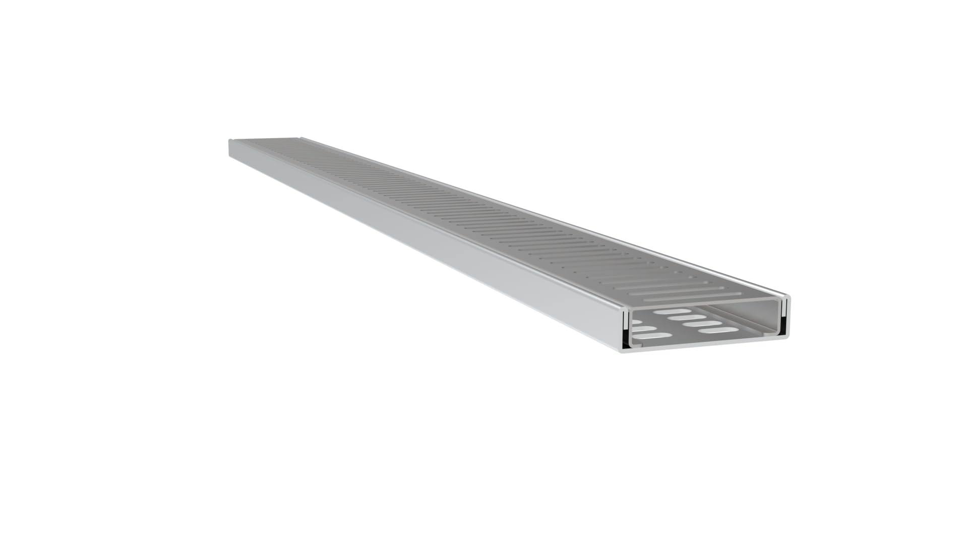 Entwässerungsrinne Terrassenrinne Rinne DRAINRINNE 1000mm aus Edelstahl u.Aluminium Regenrinne Fassadenrinne extra flach