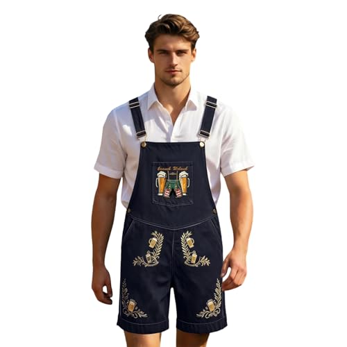 Tirantes elásticos Oktoberfest ajustables con clips fuertes para pantalones