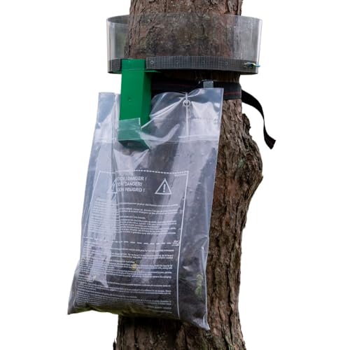 Piège à chenilles processionnaires du pin – Circonférence Max. 0,94 m – Installation Facile, Protection Naturelle et Efficace