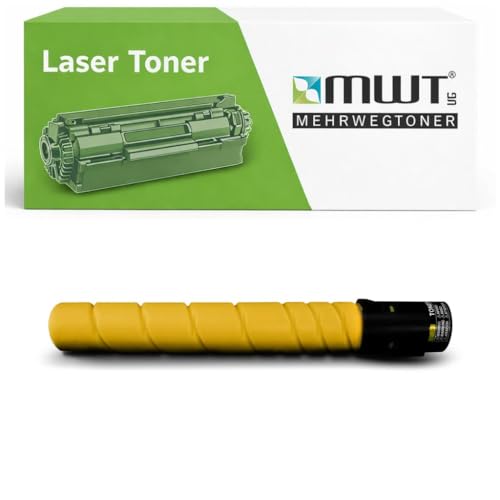 Toner TN321Y Jaune haute capacité +15% pour Bizhub C224 C284 C364