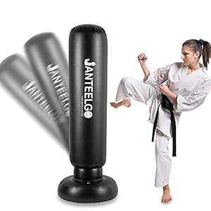 Inflatable-Punching-Bag-GEMGO-59-Inch-Boxing-Bag-with-Stand-for-AdultsKids-Boxing-Equipment-for-PracticingTaekwondoKarate-Muay-ThaiMartial-Arts Inflatable Punching Bag - GEMGO 59 Inch Boxing Bag with Stand for Adults|Kids - Boxing Equipment for Practicing|Taekwondo|Karate Muay Thai|Martial Arts