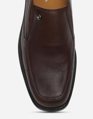 Image of Monte Carlo Mens Solid Slip on Genuine Leather Loafers (201808FW)