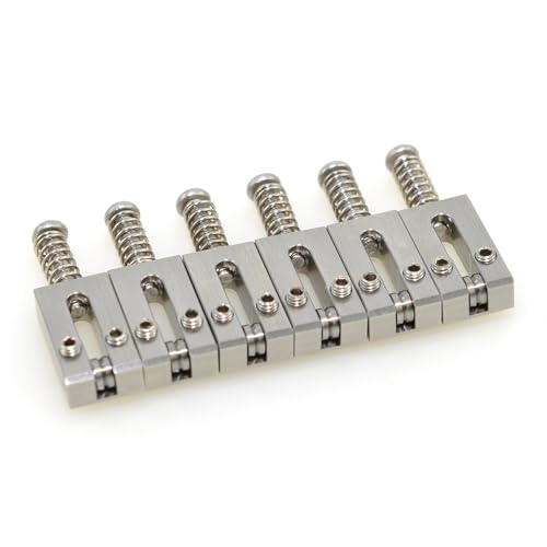 Chevalets de guitare anti-corrosion en acier inoxydable pour Fender Stratocaster Tele