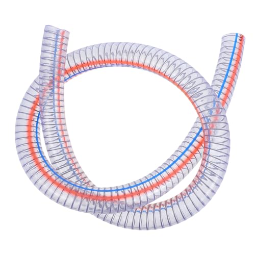 TOKIDNY Manguera De De Drenaje Tubo Reforzado Con Alambre En Espiral De Pvc Flexible De Alta Resistencia Para Desatascar Desagües
