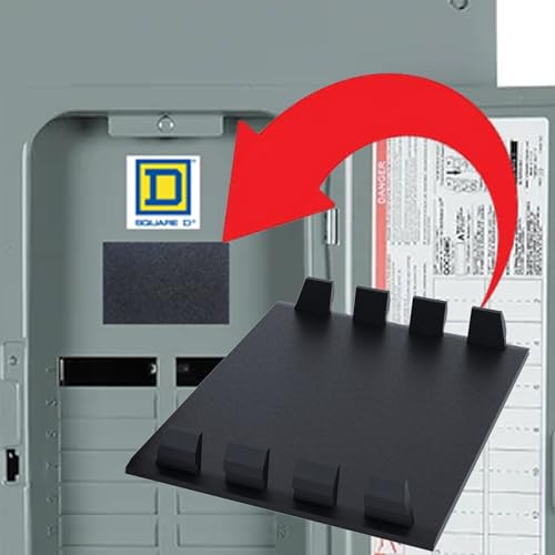 Placa de relleno QOM1FP de Schneider Electric para interruptor principal Square D QOM100VH 5