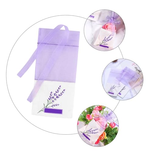 Bolsas perfumadas de lavanda PRETYZOOM 15 piezas algodón miniatura 3