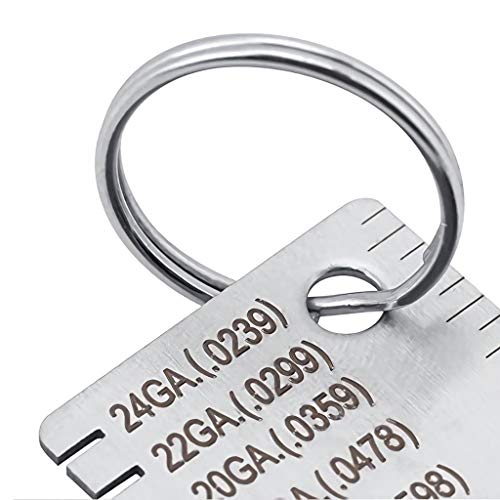 Calibrador de Grosor para Soldadura de Acero Inoxidable miniatura 5