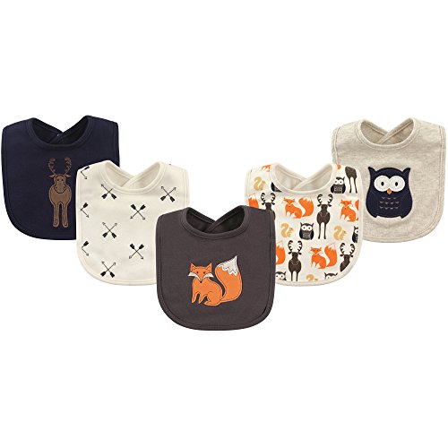Image of Hudson Baby Unisex BabyCotton Bibs