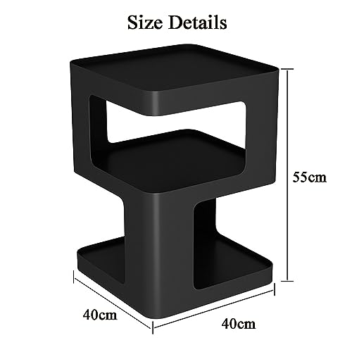 Petite table basse géométrique JATIBOSH meuble de chevet fer pour maison - 3