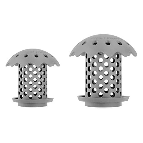 NFACE Hair Catcher Bath Bathtub Sink Drain Protector Strainer Trap Blocker Stopper Shower Plug Filter Gray Cover