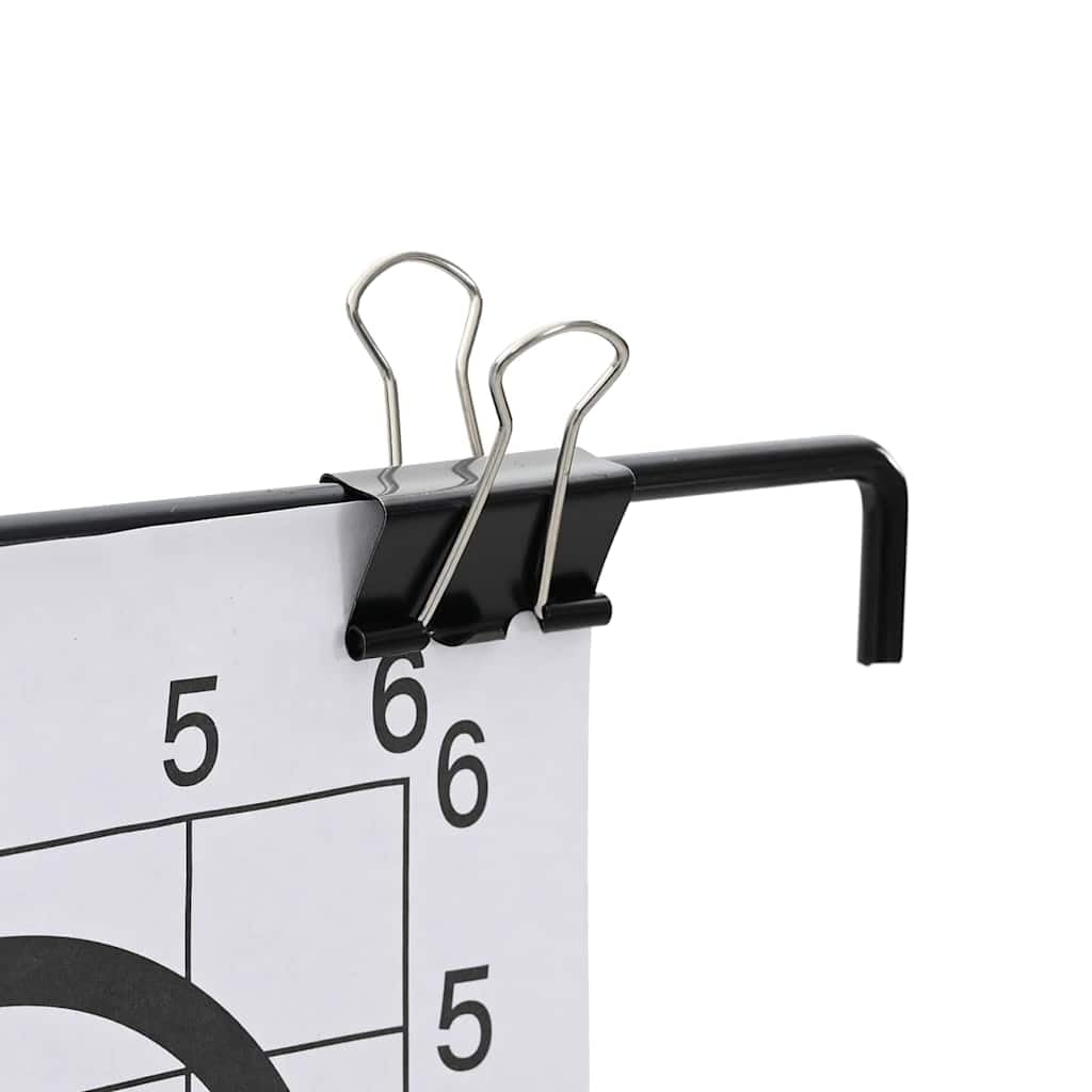 Supporto per bersaglio per esterni, 82,5 x 51 x 150 cm, in metallo, pieghevole, regolabile in altezza
