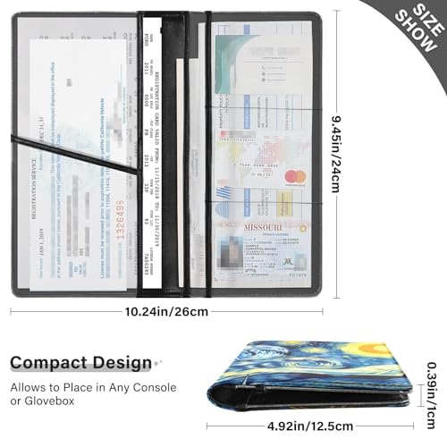 Organizador Para Auto Piel Compacto miniatura 4