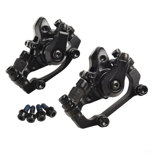 Disc Brake, Aluminum Alloy Mechanical Disc Brake Caliper Set For Ebike Folding Ebikes For Most Standard Mountain Bikes Road Bikes(front and rear brake)