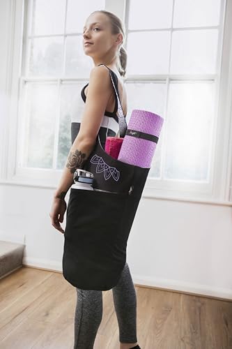 Yoga Mat Bag & Carrier with Pockets for Women - Image 2