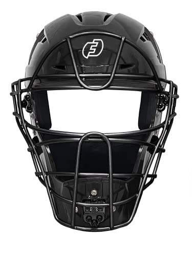FORCE3 PRO GEAR Hockey Style Defender Catcher's Mask with Patented S3 Shock Suspension System | SEI Certified to Meet NOCSAE Standard