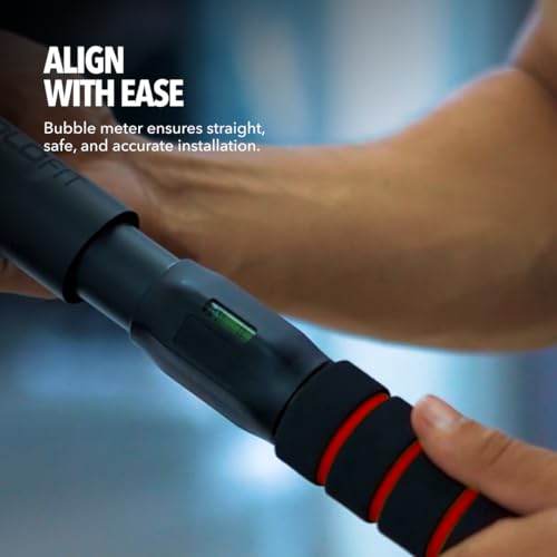 Image of Boldfit Pull Up Bars For Home Workout -Chin Up Bar Gym Accessories for Men Door Way Adjustable Hanging Rod Without Screw, Anti-skid Grip, Strength Training Exercise Bar