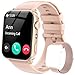 IOWODO Smart Watch for Women (Answer/Make Calls），1.91" HD Fitness Watch with Flashlight/Step Counter/110+ Sport Modes/Heart Rate/Sleep Monitor/SpO2/IP68 Waterproof/Tracker，Smartwatch for Android iOS