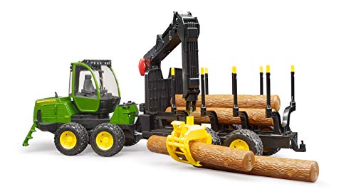 bruder 02133 John Deere 1210E Rückezug Plus Zubehör – Bild 2