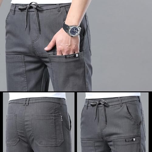 Mencomfy Cargo Pants, MultiPants - High Stretch Multi-Pocket Durable Cargo Pants, Silm Fit Stretch Pant for Men2