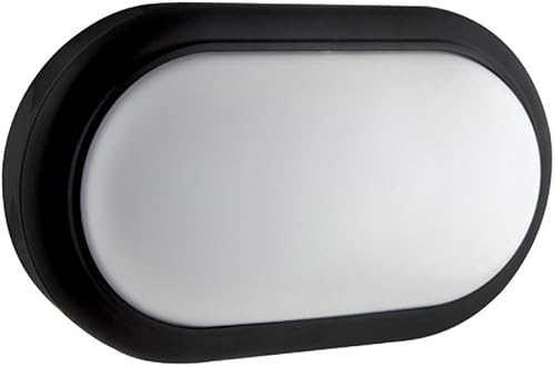 Eurolux Bulkhead Oval Black 15W 4000K
