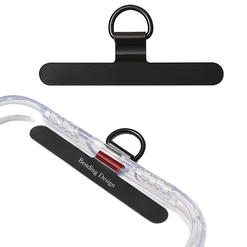 Universal Phone Tether Tabs - 4 Pezzi, Patch In PVC Per Lanyard, Sicurezza Anti-Caduta Per Smartphone - Foto 8