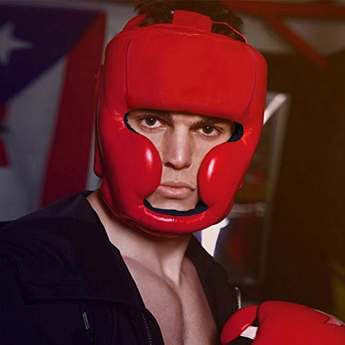 Forart Boxing Headgear Martial Arts Headgear Training Headgear Protective Gear Mask Guard Protector Headguard for Boxing - Thumbnail 2