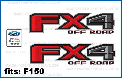 Decal Mods FX4 Off Road Decal Replacement for Ford F150 (2015-2020) - FPP [Set of 2] | FH5A0