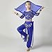 Girls Indian Belly Dance Outfits Crop Top Harem Pants Sequin Princess Cosplay Carnival Costume Sets for 5-13 Years