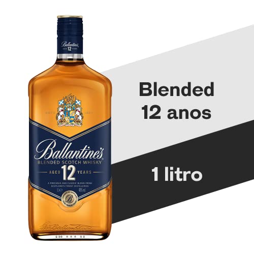 Ballantine's Whisky 12 Anos Blended Escocês - 1 Litro