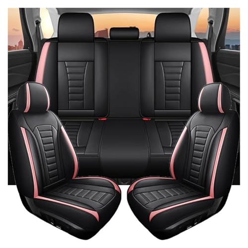 Housse de siège auto imperméable rose pour Peugeot 508 berline et SUV